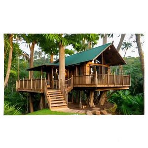 Luxurious Treehouse Retreats Png 84 PNG image