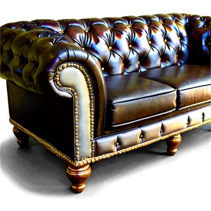Luxurious Tufted Sofa Png Kes PNG image