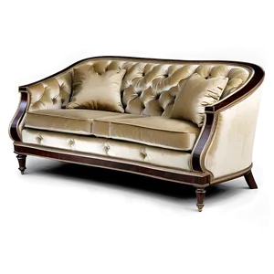 Luxurious Velvet Sofa PNG Pet5 PNG