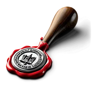 Luxurious Wax Seal PNG 06132024