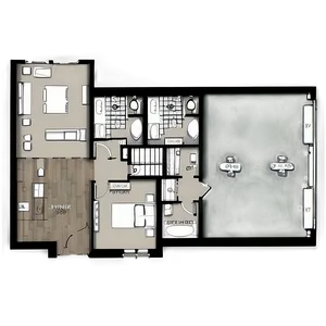 Luxury Apartment Floor Plan PNG 31 PNG