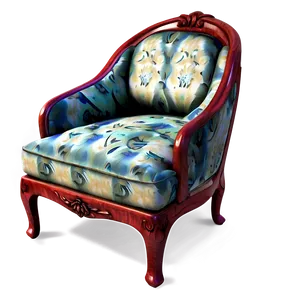 Luxury Armchair Model Png 06262024 PNG image