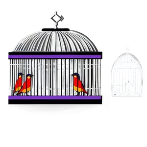 Luxury Bird Cage PNG 06122024 PNG