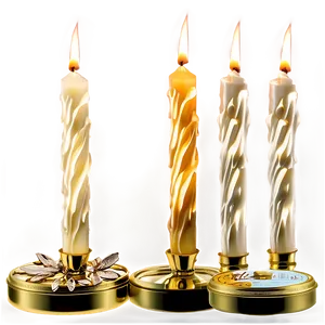 Luxury Candle PNG Iew