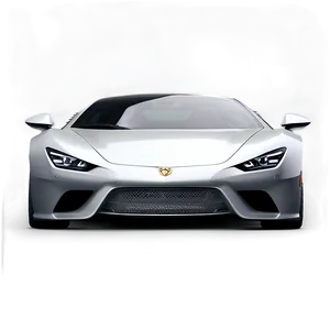 Luxury Car Front View Png Nru PNG image