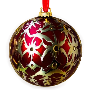 Luxury Christmas Ornaments PNG 86 PNG