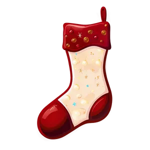 Luxury Christmas Stocking PNG Xyv20 PNG
