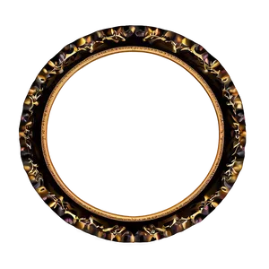 Luxury Circle Frame PNG Rak82 PNG
