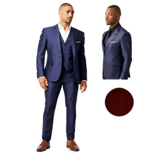 Luxury Designer Business Suit Png Mus91 PNG image