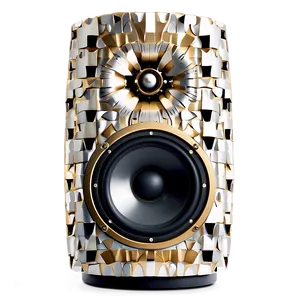 Luxury Designer Speaker PNG Yik50