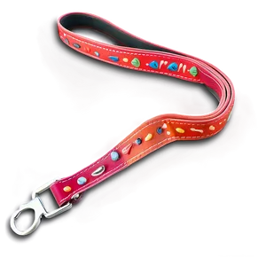 Luxury Dog Leash PNG 06132024