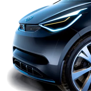 Luxury Electric Car Exterior PNG 35