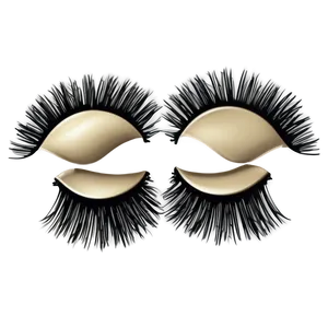 Luxury Fake Eyelashes PNG Ggr94