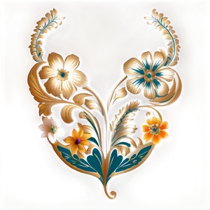Luxury Floral Pattern PNG Rwi13 PNG