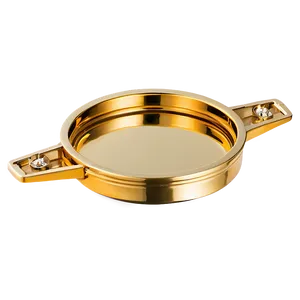 Luxury Gold Ashtray PNG Tlf