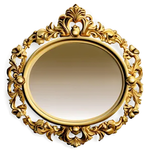Luxury Gold Frame Png Awc PNG image