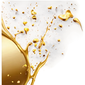 Luxury Gold Splash Design PNG Bxm98 PNG