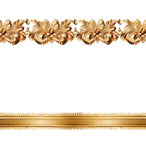 Luxury Gold Trim Border Png 06282024 PNG image