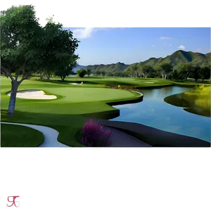 Luxury Golf Course Png 05212024 PNG image