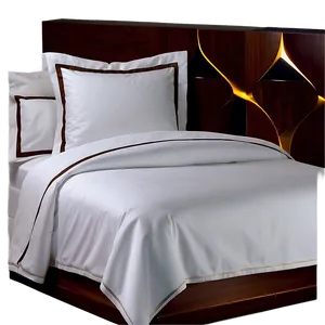 Luxury Hotel Bed Sheet PNG 06272024 PNG