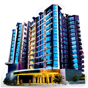 Luxury Hotel Building Png Fow14 PNG image