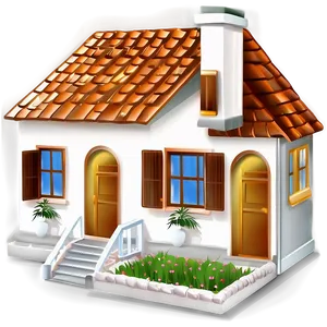 Luxury House Clipart PNG Pjr69 PNG