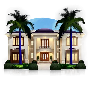 Luxury Mansion Exterior PNG Ltf