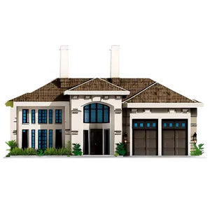 Luxury Mansion Exterior Png Rax PNG image