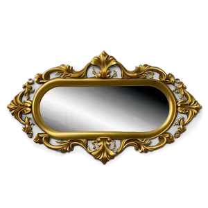 Luxury Mirror Frame PNG Uvl PNG