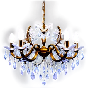 Luxury Modern Chandelier Png Btq84 PNG image