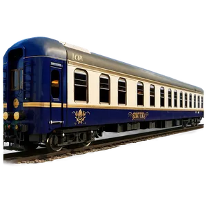 Luxury Orient Express Train PNG Piq57
