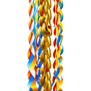 Luxury Party Streamers PNG 69