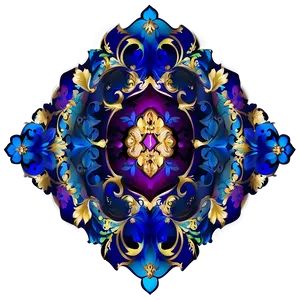 Luxury Pattern Design PNG 93