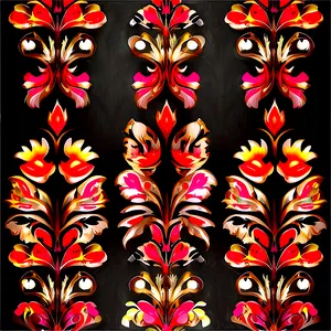 Luxury Pattern Design PNG Knp