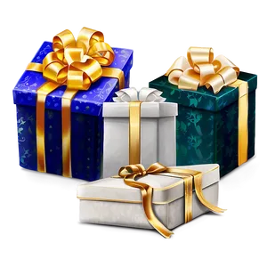 Luxury Present Boxes PNG Npy PNG