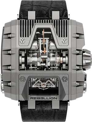 Luxury Rebellion Wristwatch PNG image