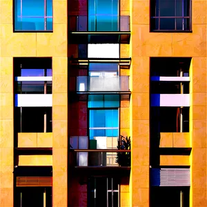 Luxury Residential Building PNG 49