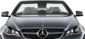 Luxury Sedan Front View Mercedes PNG image