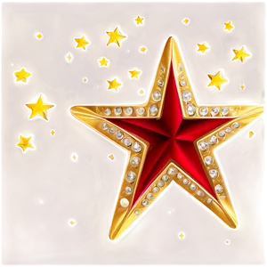 Luxury Star Pattern PNG 53