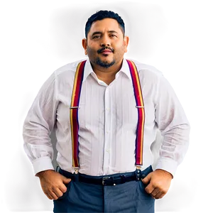 Luxury Suspenders PNG 06282024