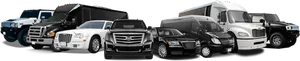 Luxury Vehicle Fleet Showcase PNG