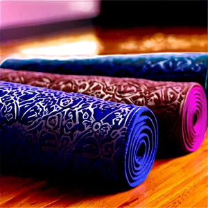 Luxury Velvet Yoga Mat Png 20 PNG image