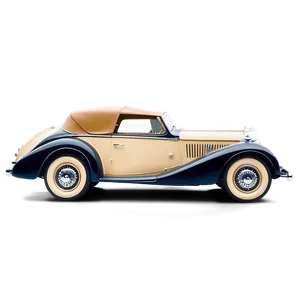Luxury Vintage Car PNG 79