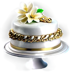 Luxury Wedding Cake Png 37 PNG image