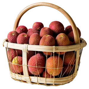 Lychee Harvest Basket PNG 06252024