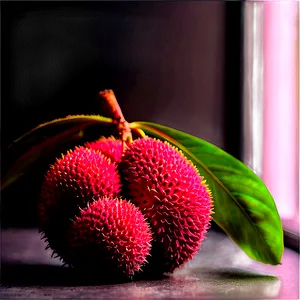 Lychee In Natural Light PNG 06252024