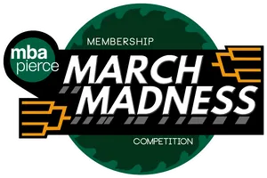 M B A Pierce March Madness Membership Competition PNG image