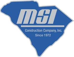 M S I Construction Company Logo1972 PNG image