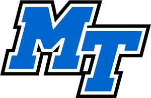 M T S U Blue Raiders Logo PNG image