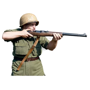 M1 Garand In Action PNG 17